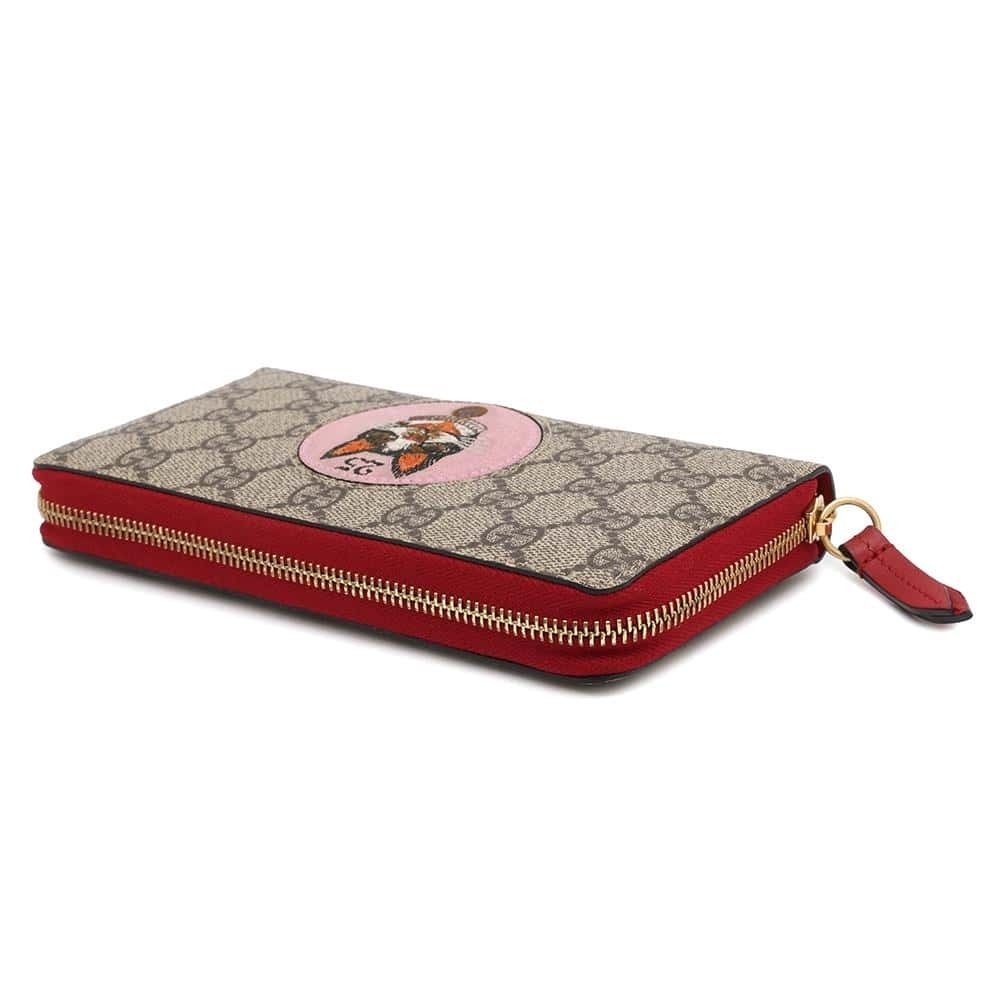 Gucci GG Supreme Cat Long Wallet - Picture 2 of 14